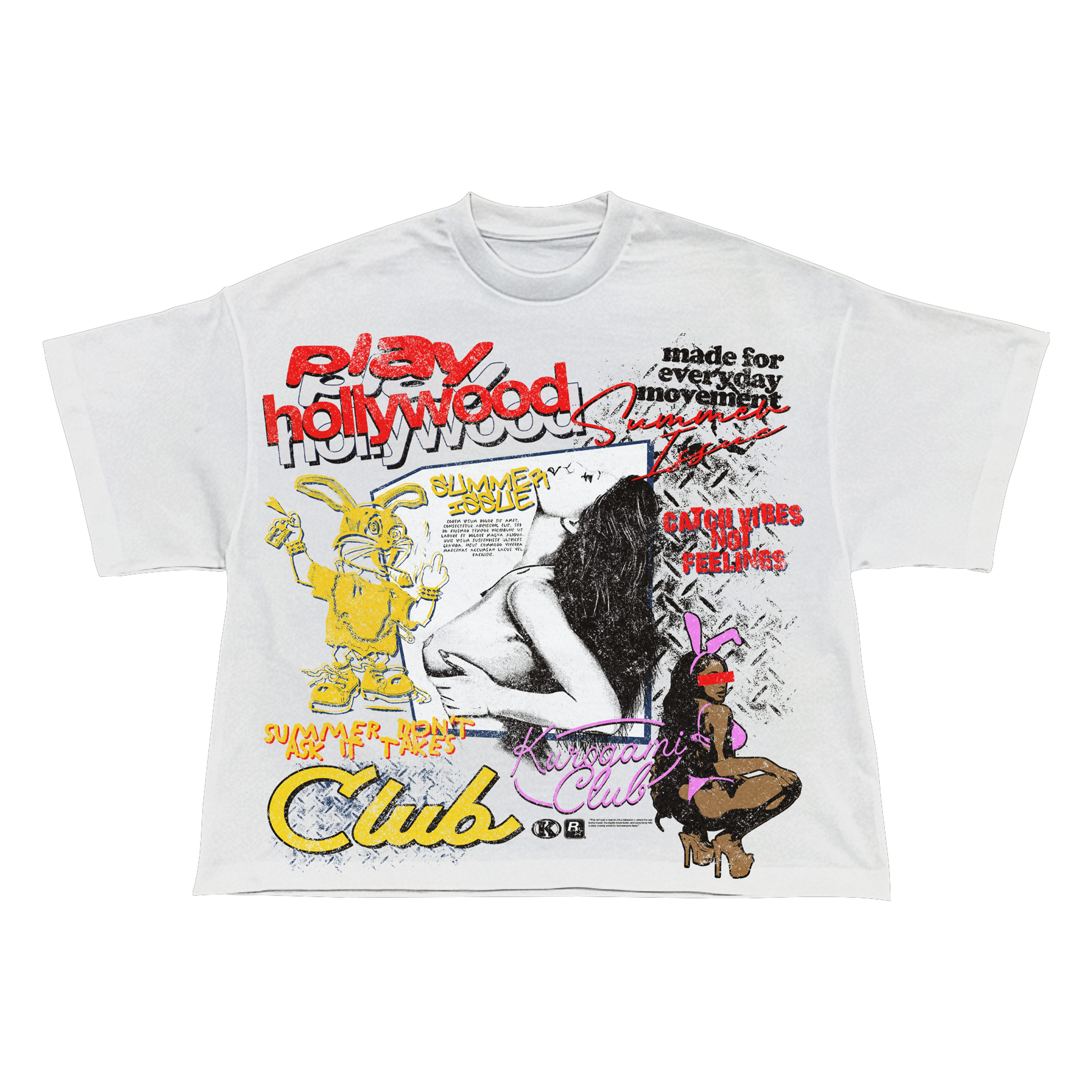 KUROGAMI Summer Survival Short sleeve shirt